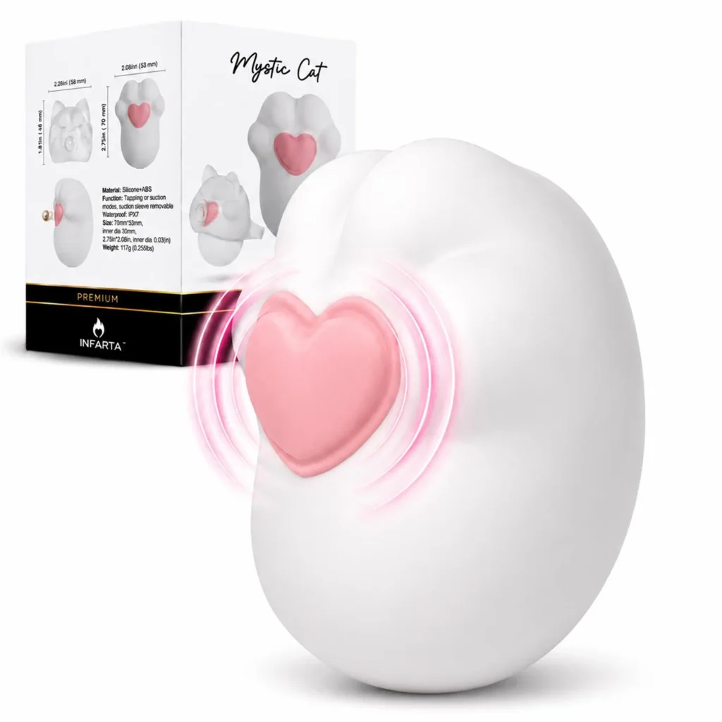 Succionador y Vibrador Mystic Cat