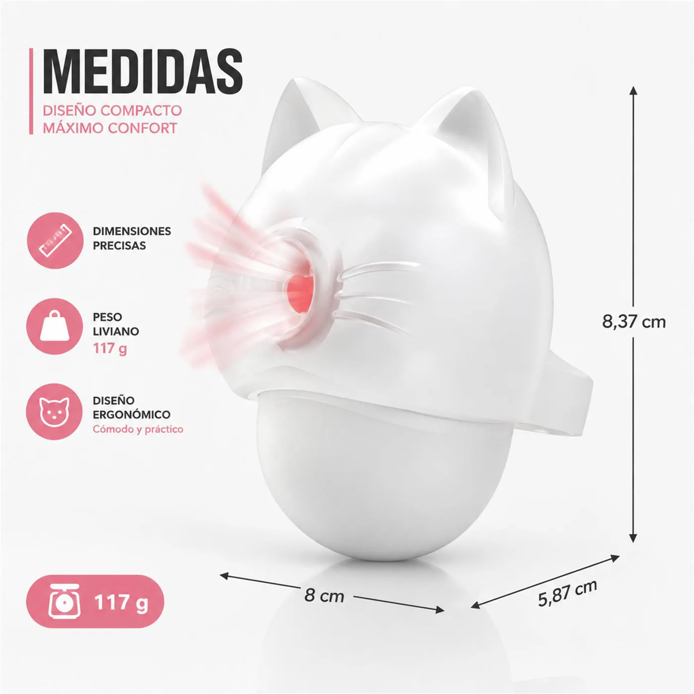 Succionador y Vibrador Mystic Cat - Imagen 5